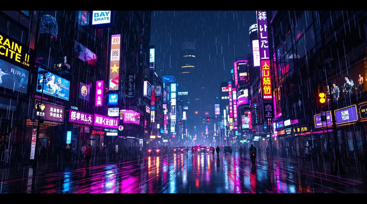 奶茶影院 - 赛博朋克：霓虹都市